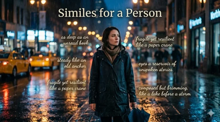Similes for a Person