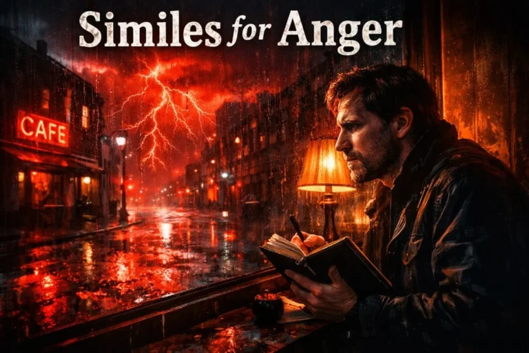 Similes for Anger