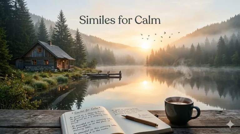 Similes for Calm