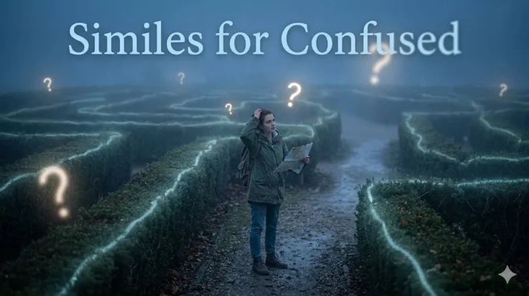 Similes for Confused