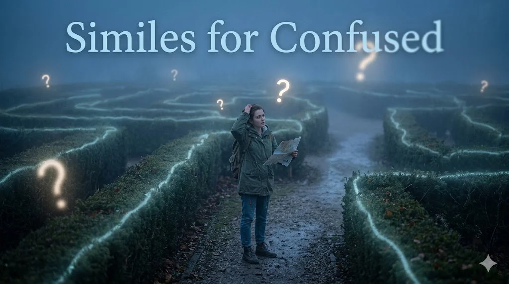 Similes for Confused