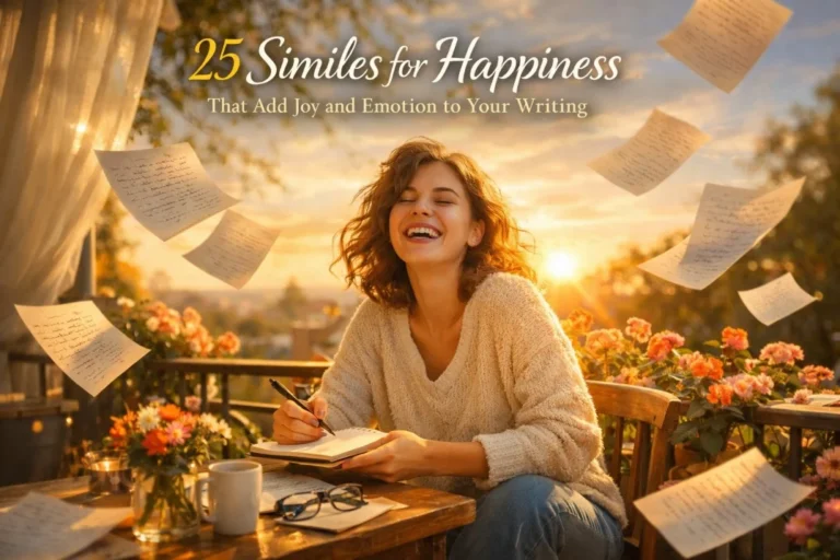 Similes for Happiness