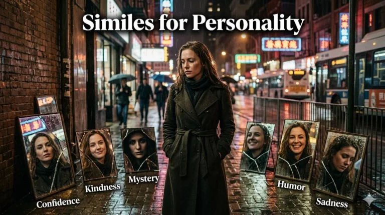 Similes for Personality