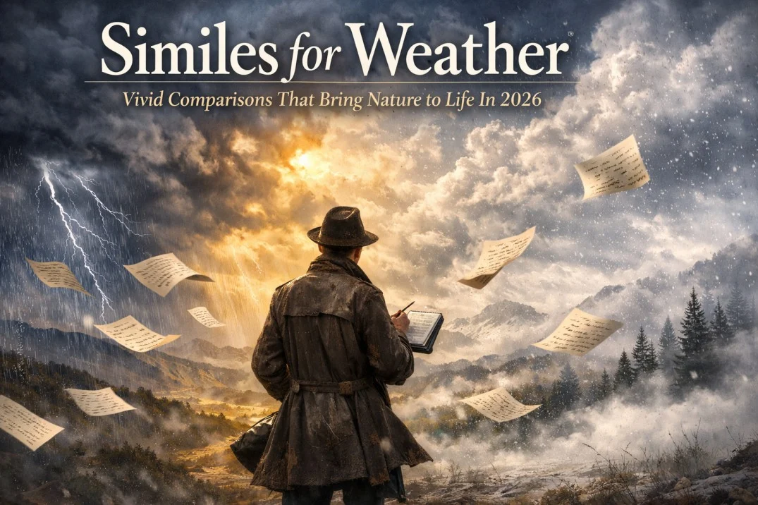 Similes for Weather