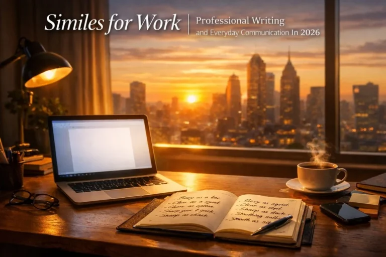 Similes for Work