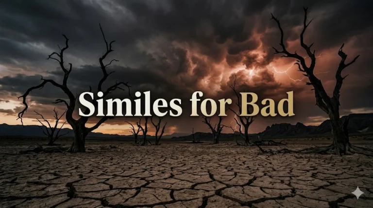 Similes for Bad