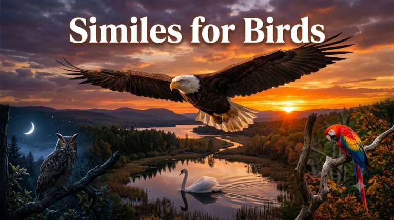 Similes for Birds