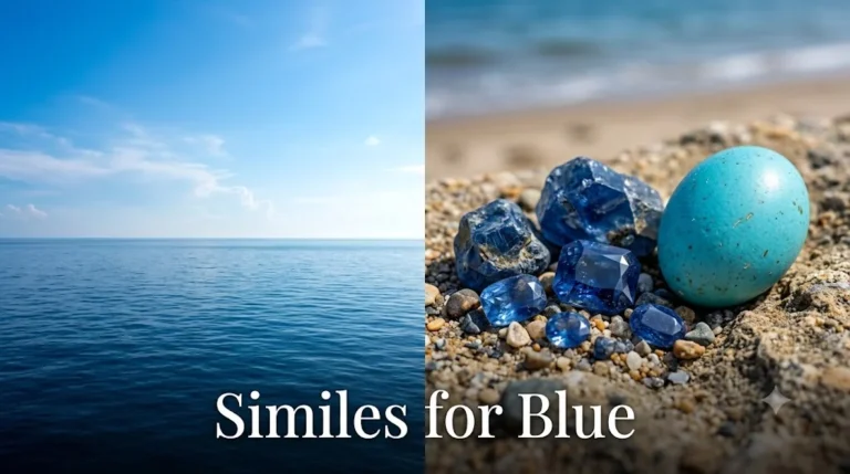 Similes for Blue
