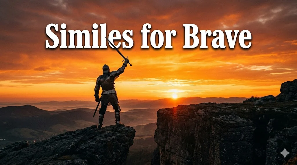 Similes for Brave