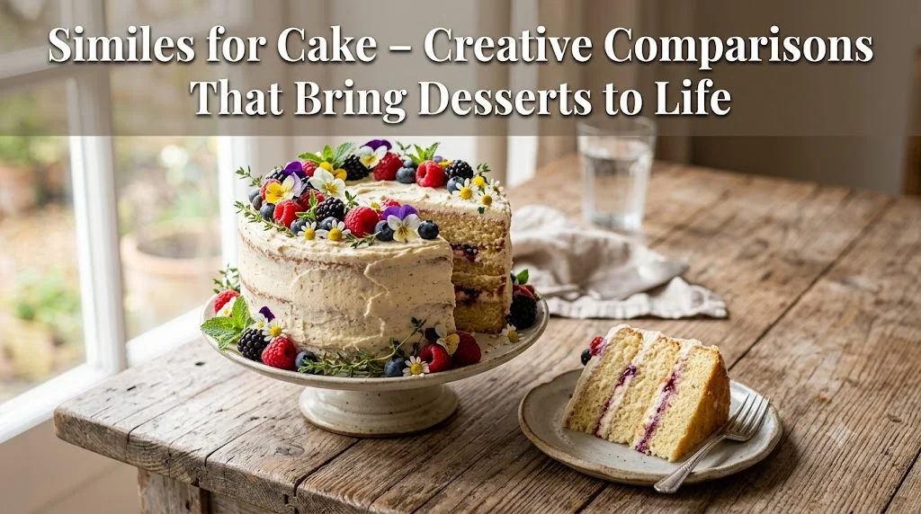 Similes for Cake