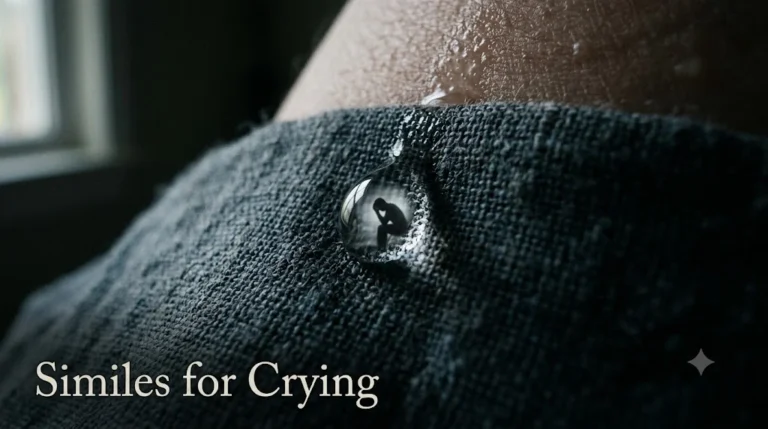 Similes for Crying