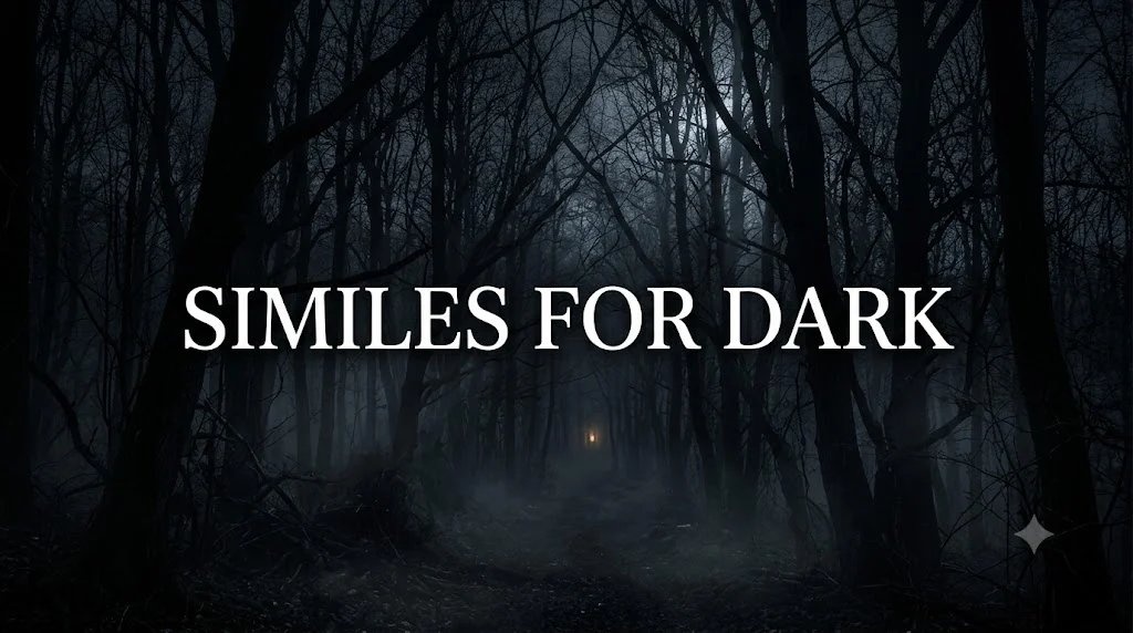 Similes for Dark