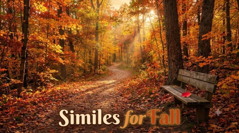 Similes for Fall