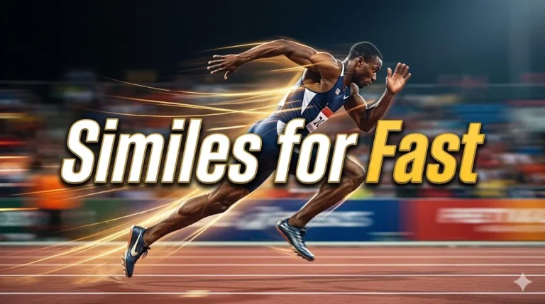 Similes for Fast