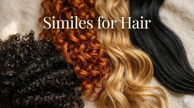 Similes for Hair