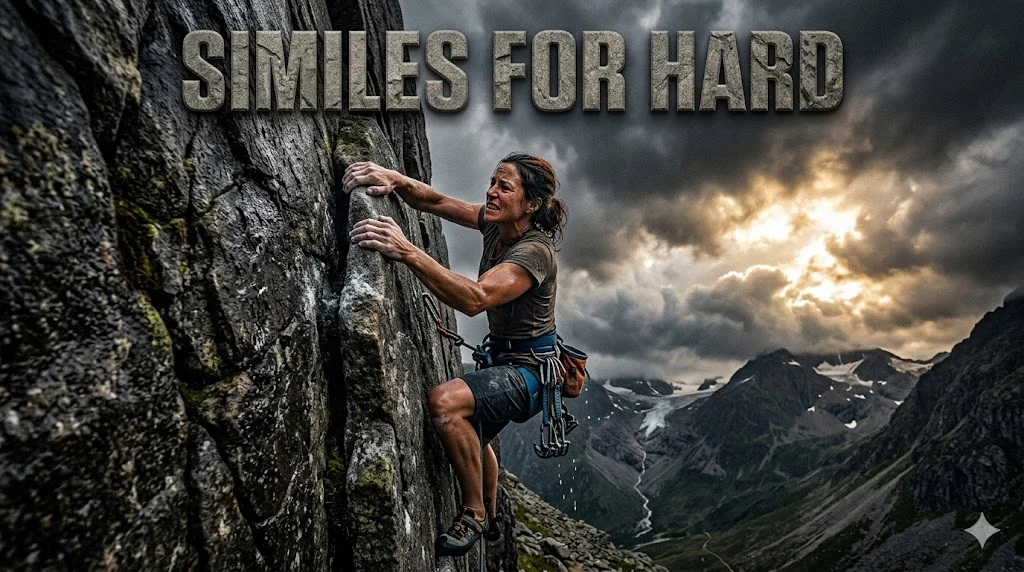 Similes for Hard