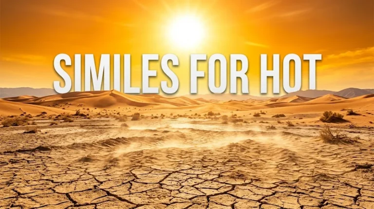 Similes for Hot