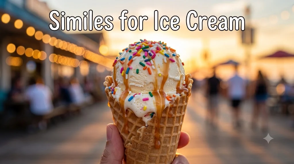 Similes for Ice Cream