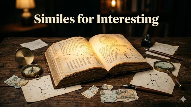 Similes for Interesting