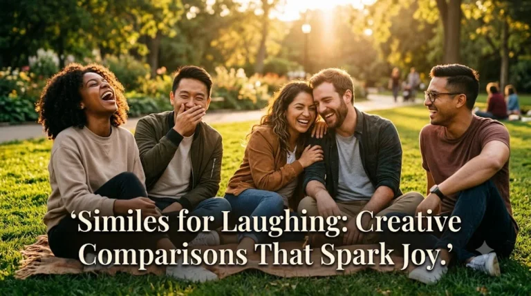 Similes for Laughing