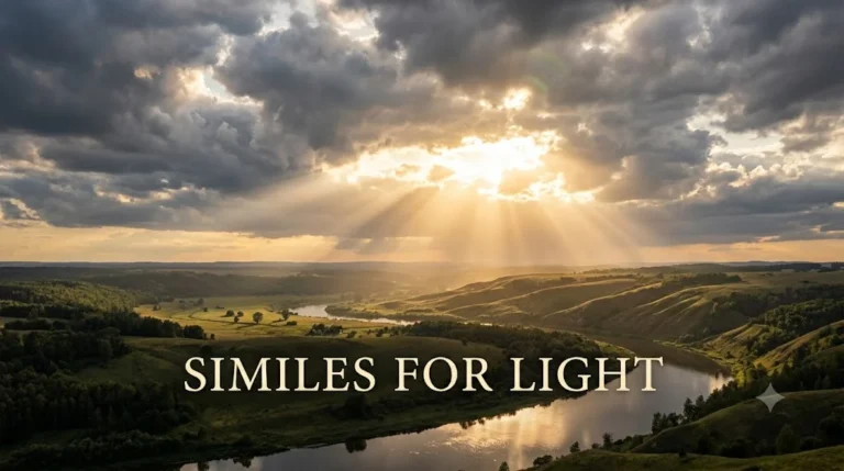 Similes for Light