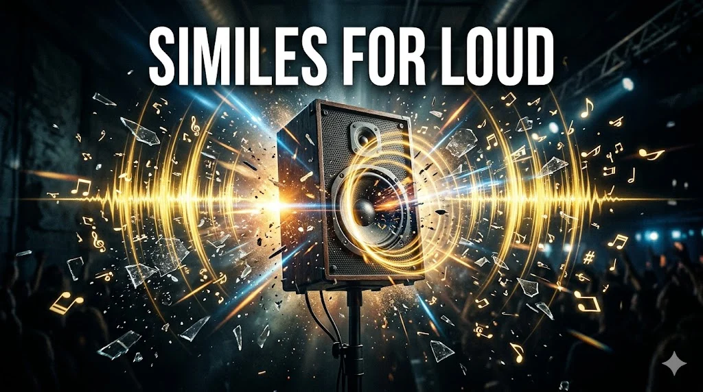 Similes for Loud