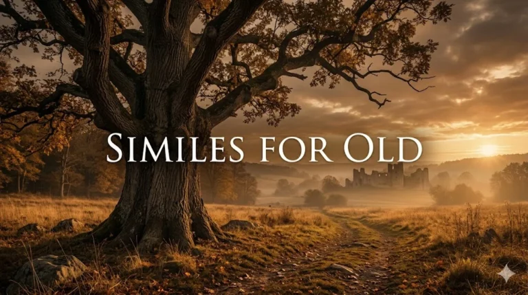 Similes for Old