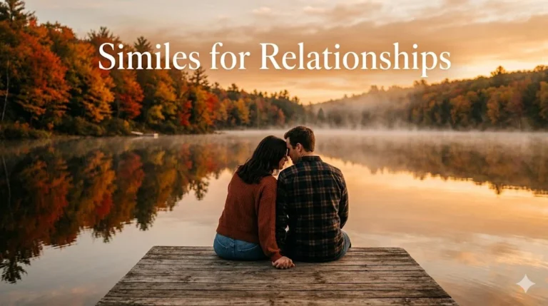 Similes for Relationships
