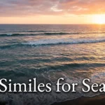 Similes for Sea
