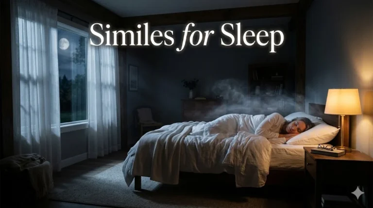 Similes for Sleep
