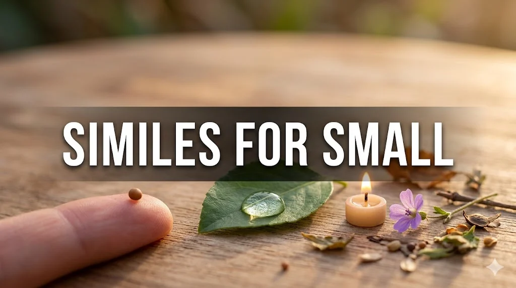 Similes for Small