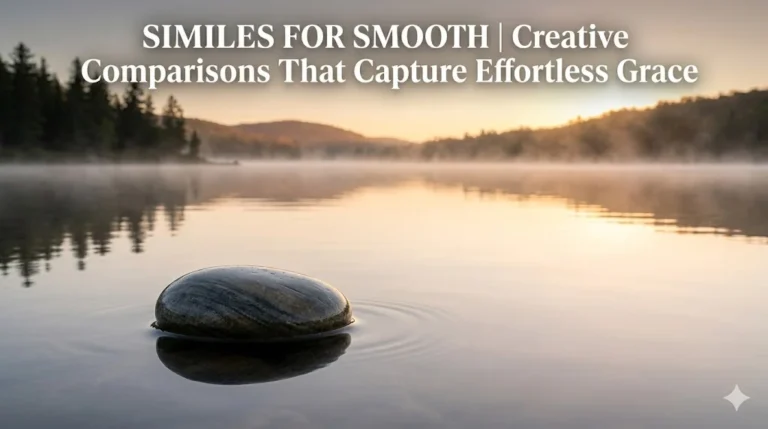 Similes for Smooth
