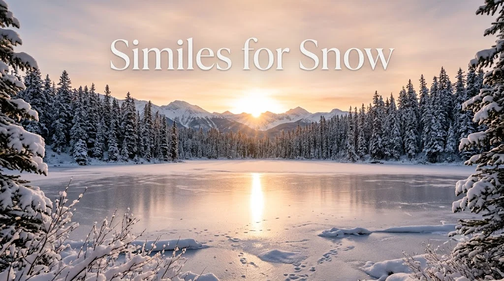 Similes for Snow