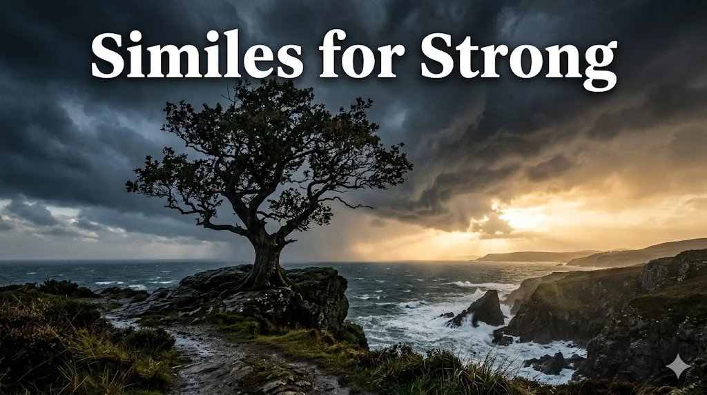 Similes for Strong