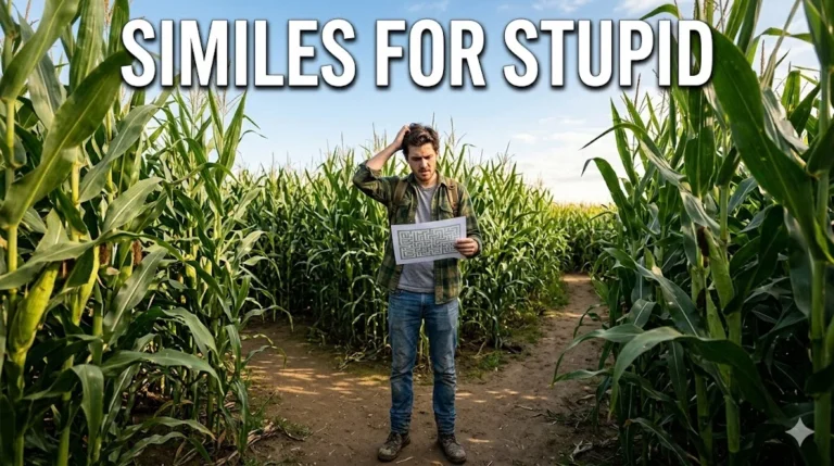 Similes for Stupid