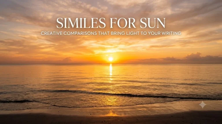 Similes for Sun