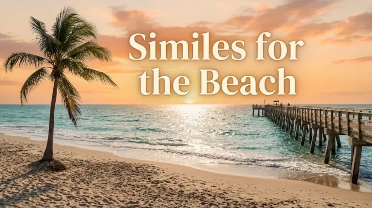 Similes for the Beach