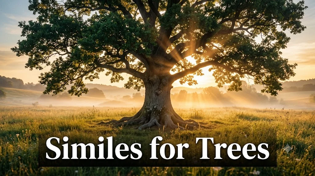 Similes for Trees