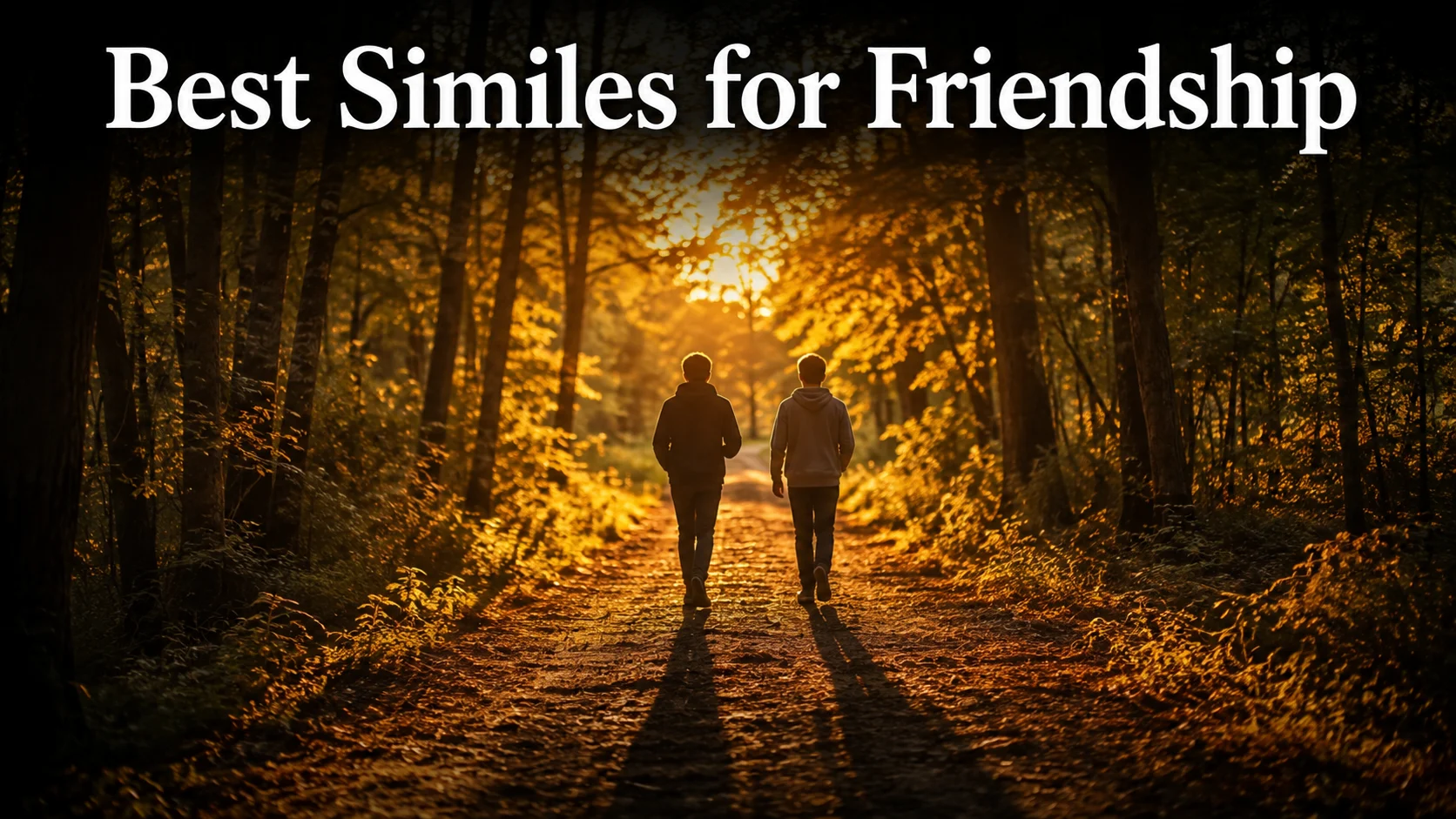 Best Similes for Friendship