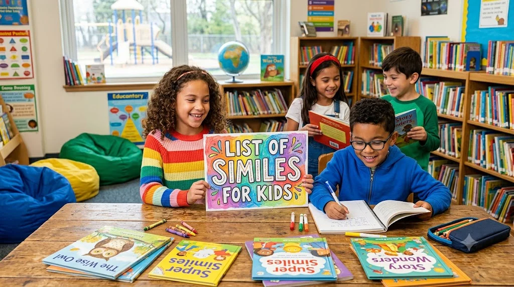 List of Similes for Kids