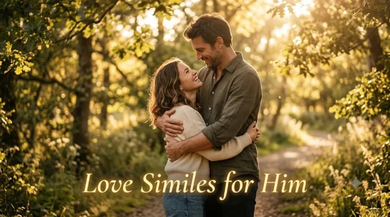 Love Similes For Him