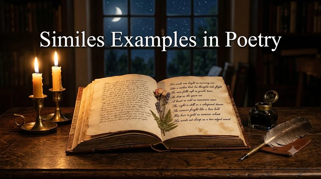 Similes Examples In Poetry