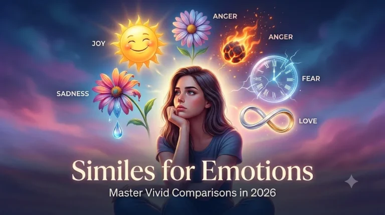 Similes For Emotions