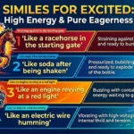 Similes For Excited