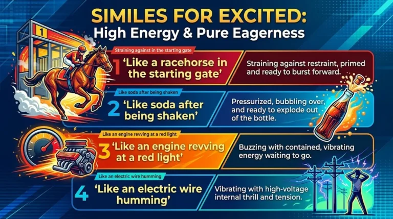 Similes For Excited