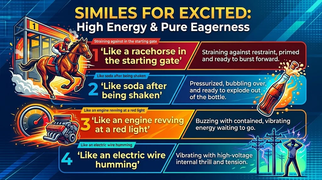 Similes For Excited