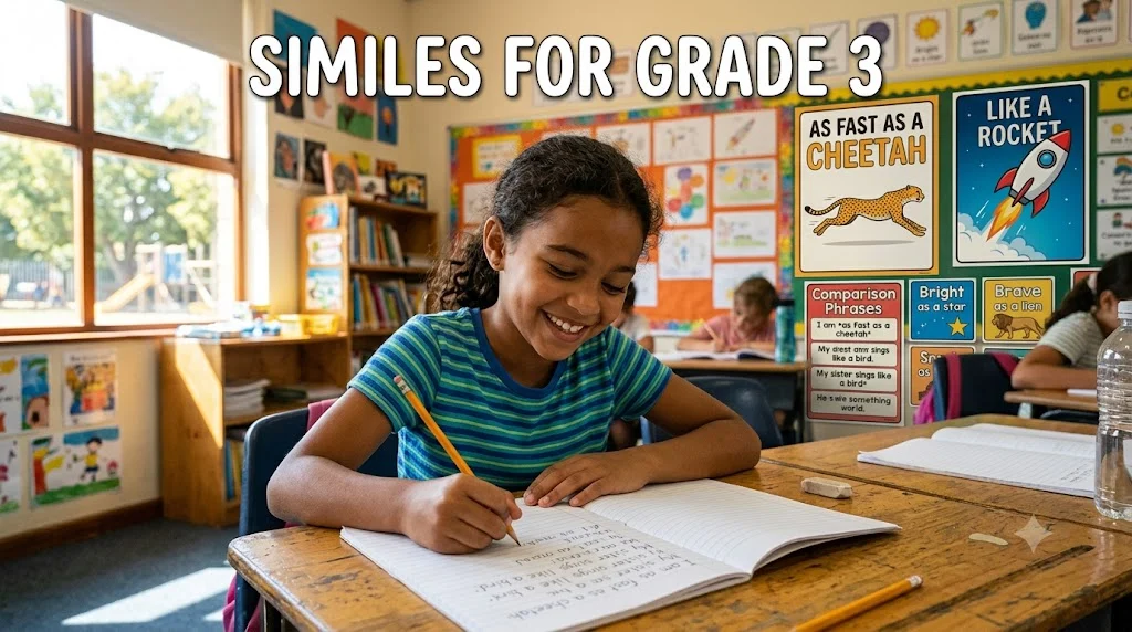 Similes For Grade 3