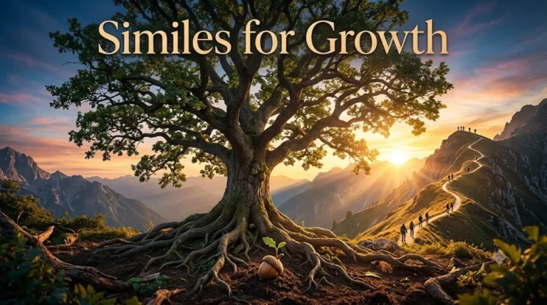 Similes for Growth