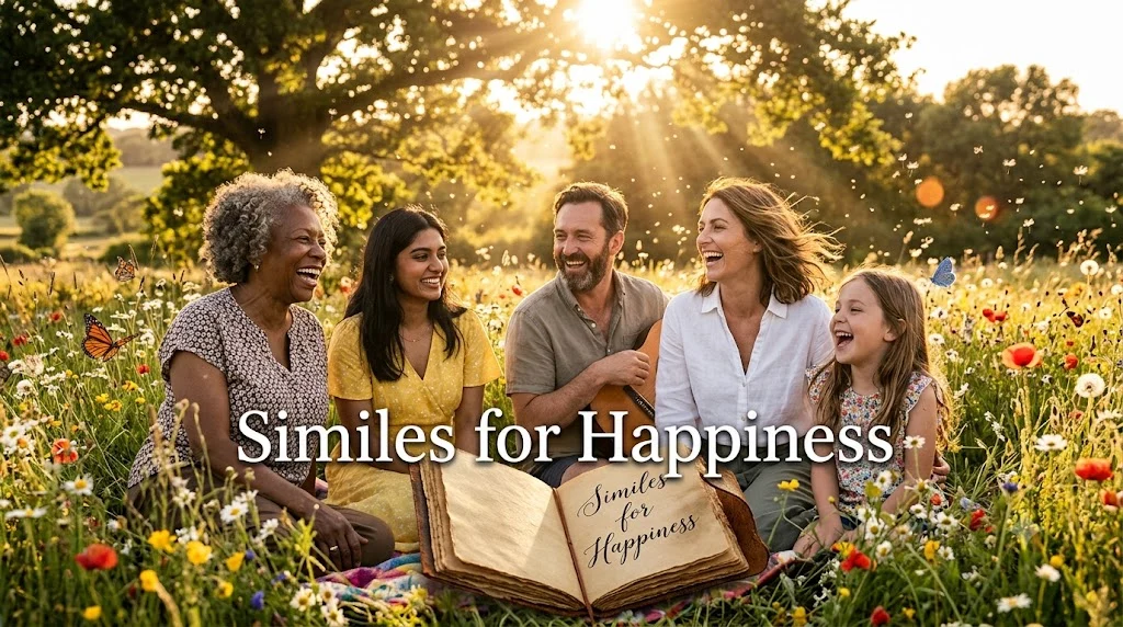Similes For Happiness