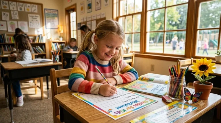 Similes For Kids Worksheet